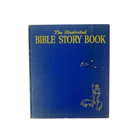 The Illustrated Bible Story Book 1 Volume Edition By Seymour Loveland Rare 1949 - Picture 2 of 10